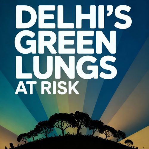 Alarming: Delhi’s “Green Lungs” Are Under Threat